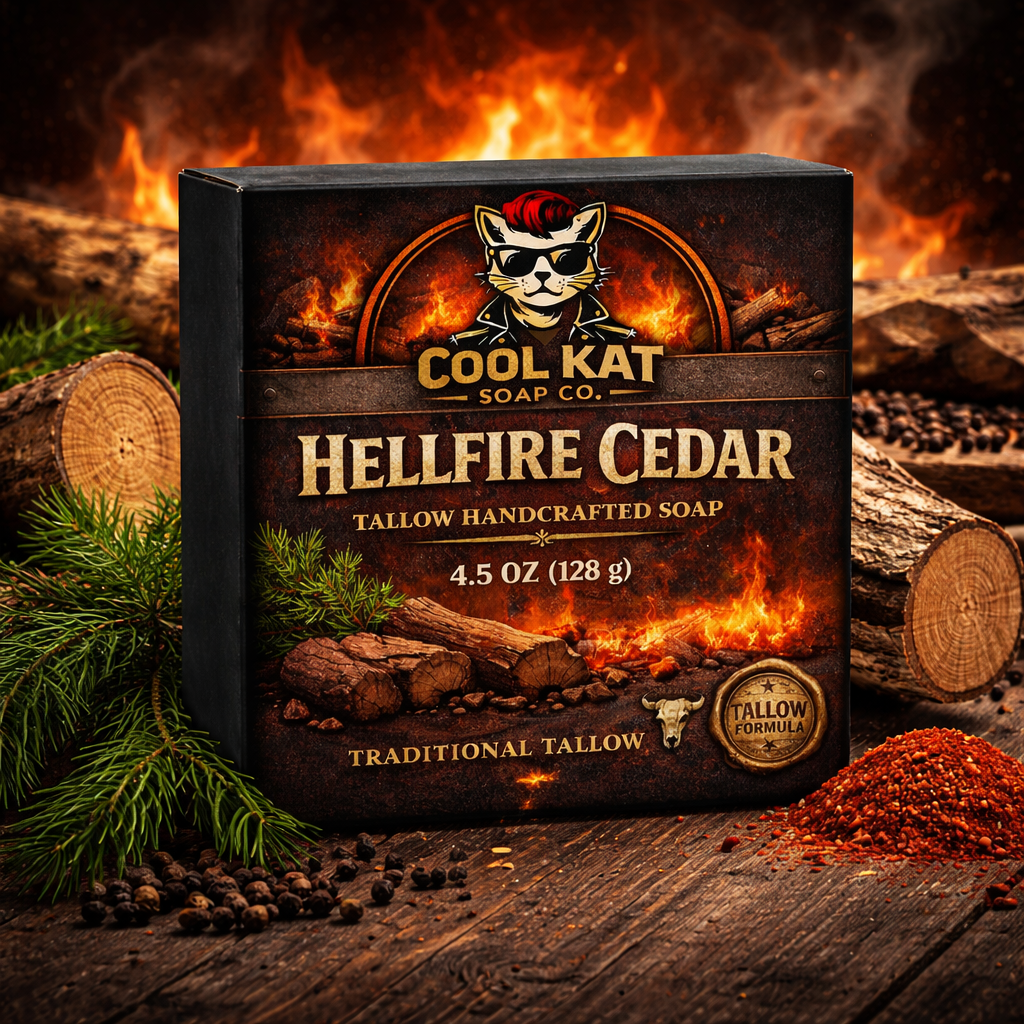 Hellfire Cedar Tallow Soap
