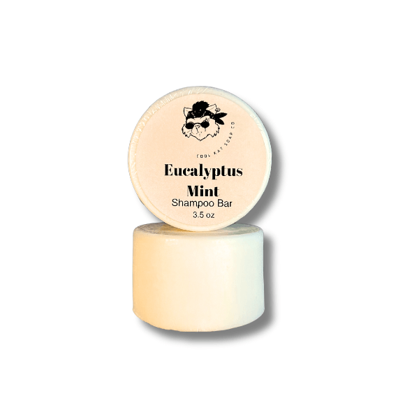 Eucalyptus Mint - Shampoo Bar - Cool Kat Soap Co.