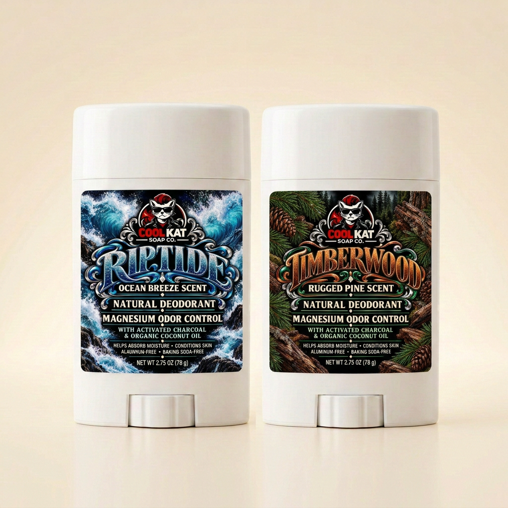 Natural Deodorant 2-Pack | Choose Your Scents