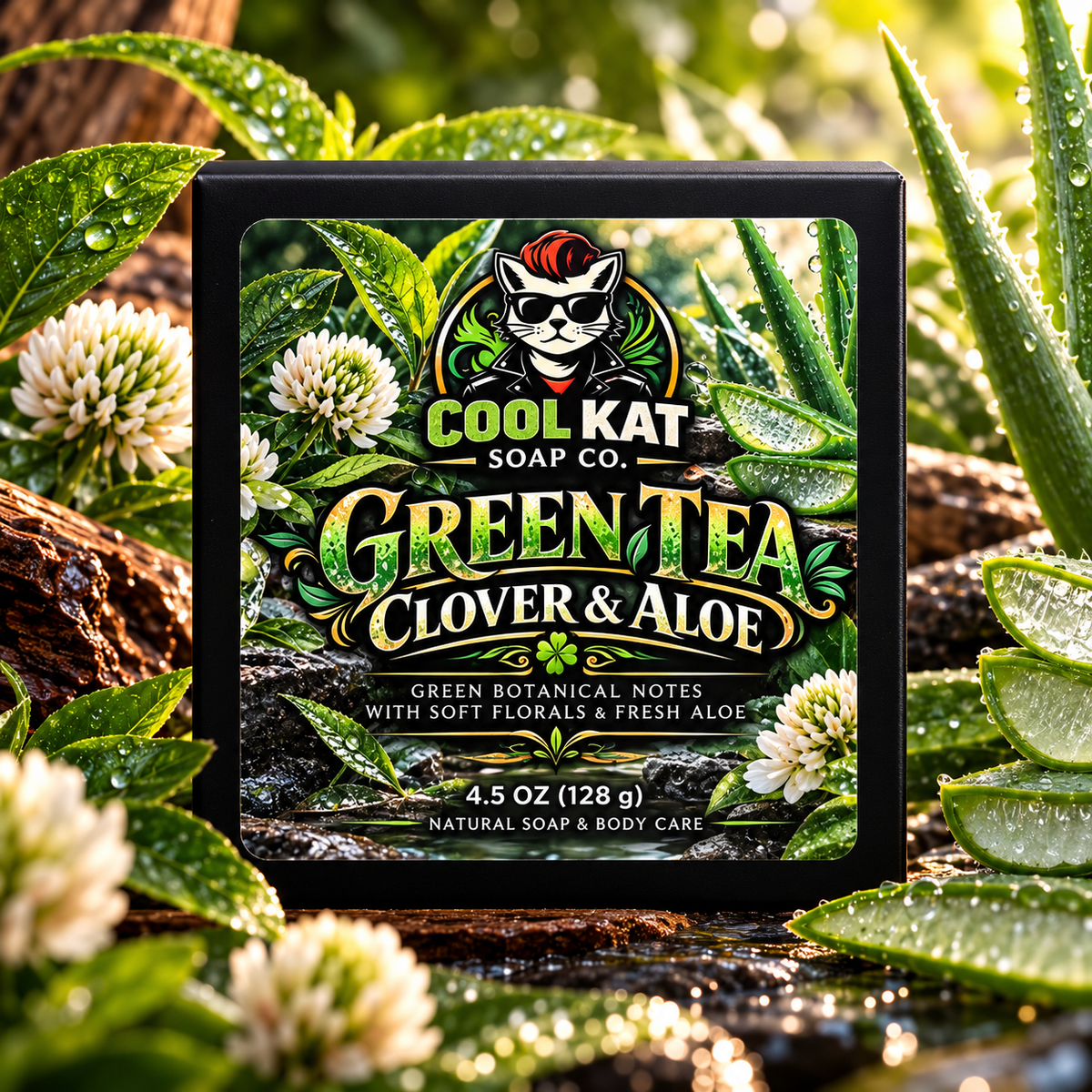 Green Tea Clover & Aloe