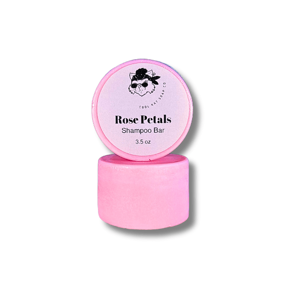 Rose Petals - Shampoo Bar - Cool Kat Soap Co.
