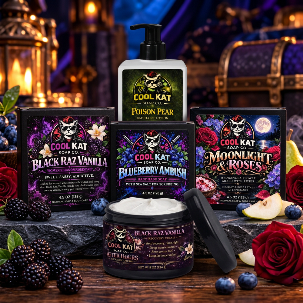 The Full Indulgence Bundle - Cool Kat Soap Co.