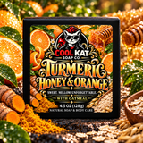 Turmeric, Honey & Orange Soap - Cool Kat Soap Co.